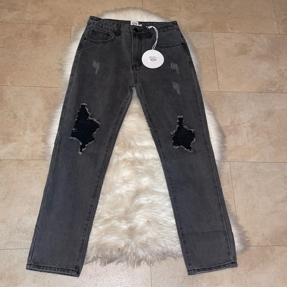 Princess Polly Zaneta Distressed Jeans - Picture 5 of 12